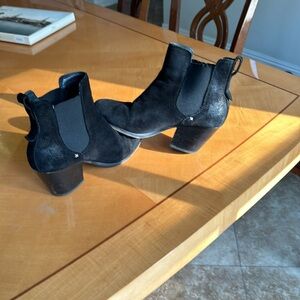 Rag bone Black Suede Ankle Boots 6,5